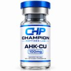 AHK-Cu 100mg — lyophilised research vial, batch-labelled