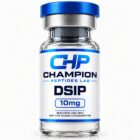 DSIP 10mg — lyophilised research vial, batch-labelled