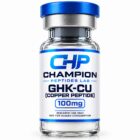 GHK-Cu (Copper Peptide) — lyophilised research vial, batch-labelled