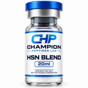HSN Blend 20ml — lyophilised research vial, batch-labelled