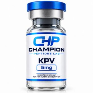KPV 5mg — lyophilised research vial, batch-labelled