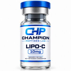 LIPO-C 10mg — lyophilised research vial, batch-labelled