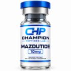 Mazdutide 10mg — lyophilised research vial, batch-labelled