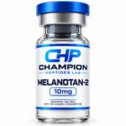 Melanotan II 10mg — lyophilised research vial, batch-labelled