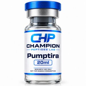 Pumptira 20ml — lyophilised research vial, batch-labelled