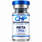 Retatrutide 15mg — lyophilised research vial, batch-labelled
